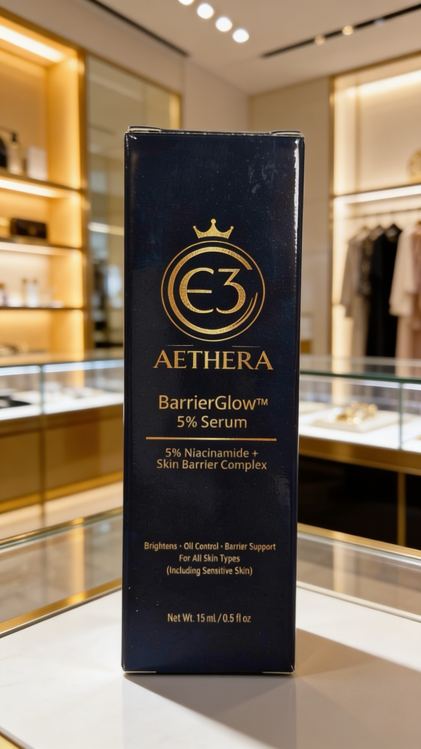 CE3 AETHERA BarrierGlow™ 5% Serum